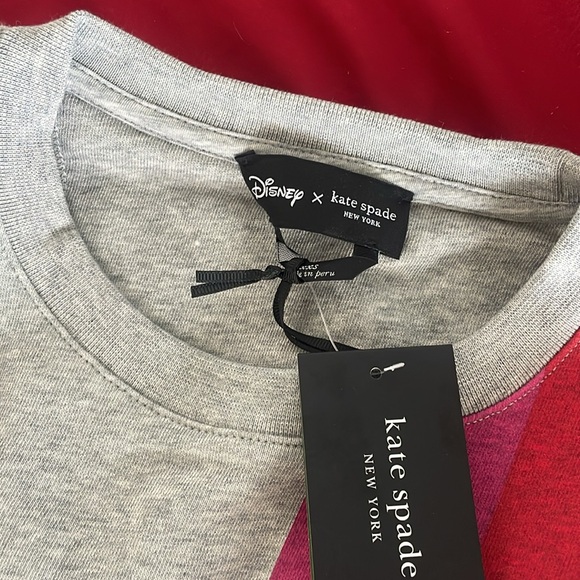 Disney X Kate spade Mickey & Minnie Mouse sweatshirt NWT - Picture 4 of 6